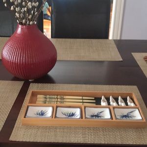 Sushi Serving set for 4
